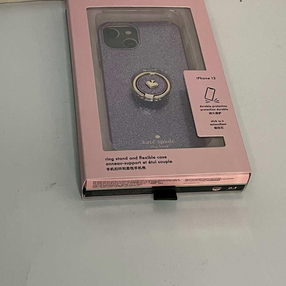 Kate spade ring stand and flexible case iPhone 13